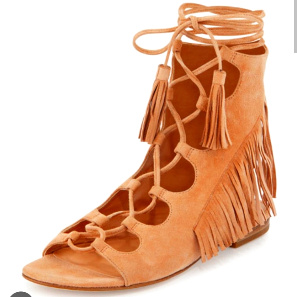 SIGER Morrison fringe sandals